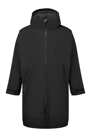 TriDri® All Seasons Waterproof Changing Robe Black / Charcoal