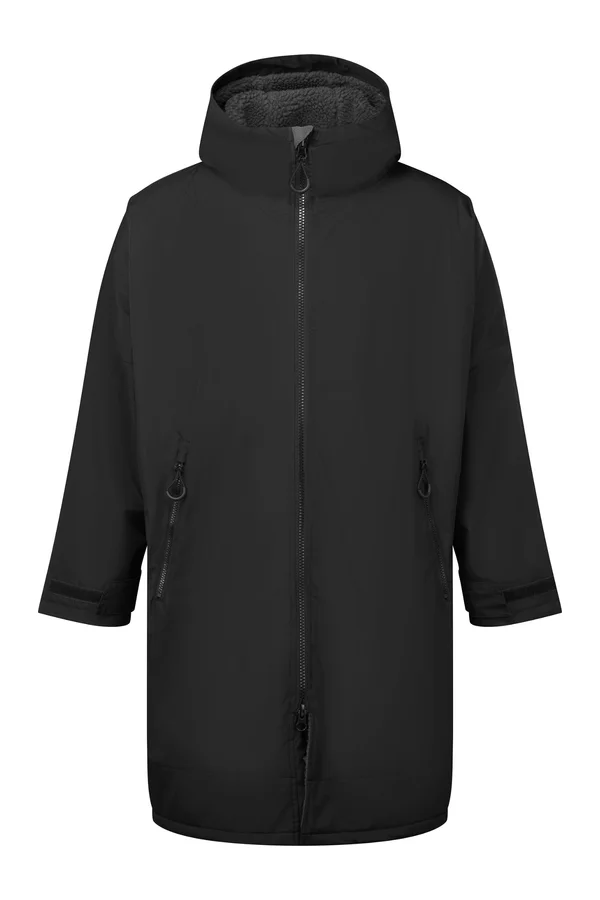 TriDri® All Seasons Waterproof Changing Robe Black / Charcoal