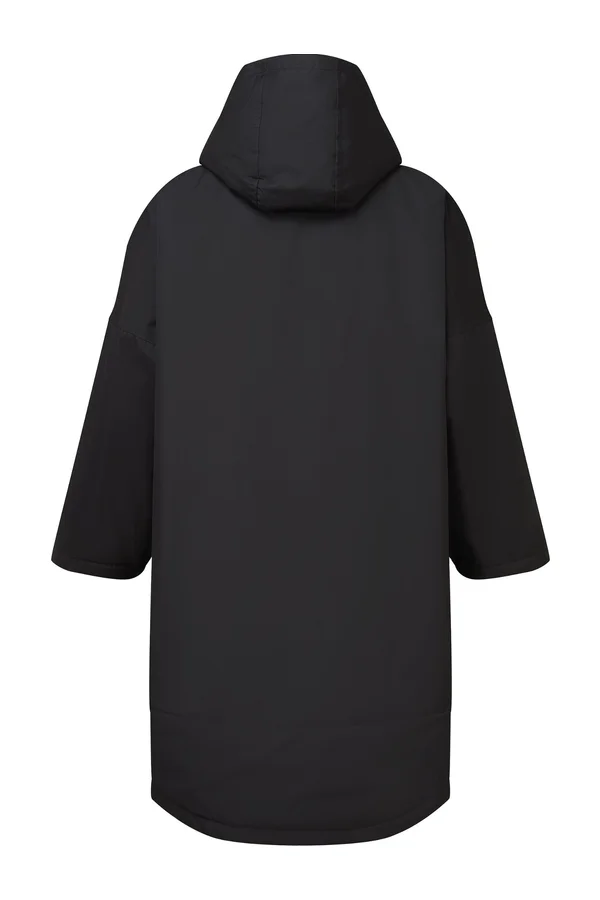 Kids TriDri® All Seasons Waterproof Changing Robe Black / Charcoal