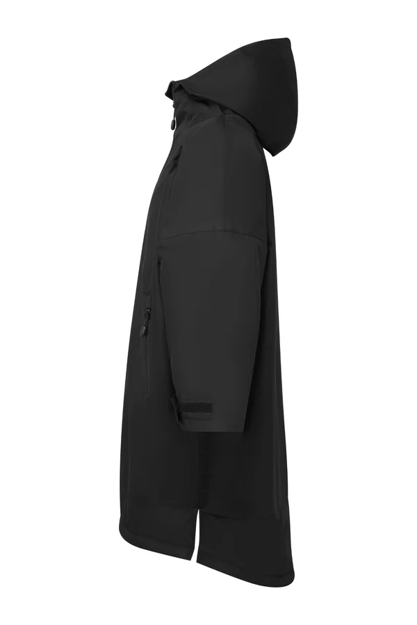 Kids TriDri® All Seasons Waterproof Changing Robe Black / Charcoal