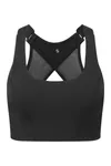 TriDri® Recycled High Impact Sports Bra Black