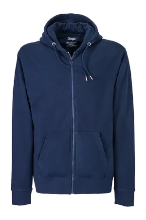 Unisex Hooded Jacket Blue