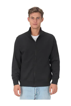 Unisex Sweat Jacket Black