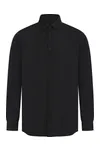 Men´s Long Sleeved ´Cotton Feel´ Coolplus® Shirt Black