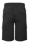 Men´s Drawstring Cargo Utility Shorts Black