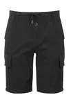 Men´s Drawstring Cargo Utility Shorts Black