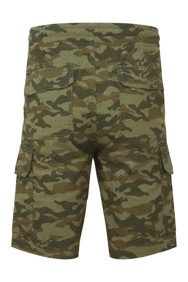 Men´s Camo Cargo Utility Shorts Green