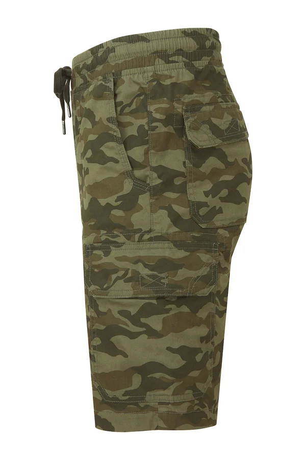 Men´s Camo Cargo Utility Shorts Green