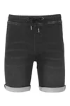 Men´s Denim Drawstring Shorts Black
