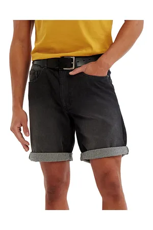 Men´s Denim Shorts Black Denim