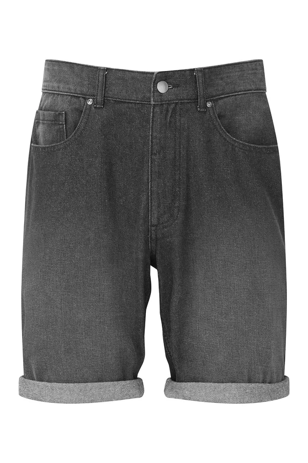 Men´s Denim Shorts Black Denim