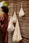 Organic Cotton Mesh Sacks Natural