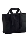 Double Handle Cargo Pocket Bag Black