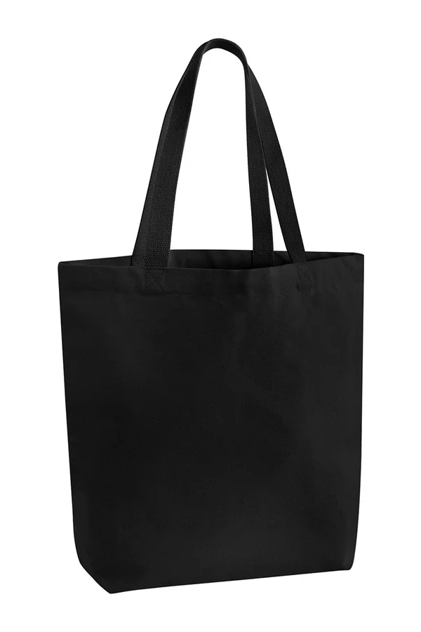 Heavyweight Canvas Tote Bag Black