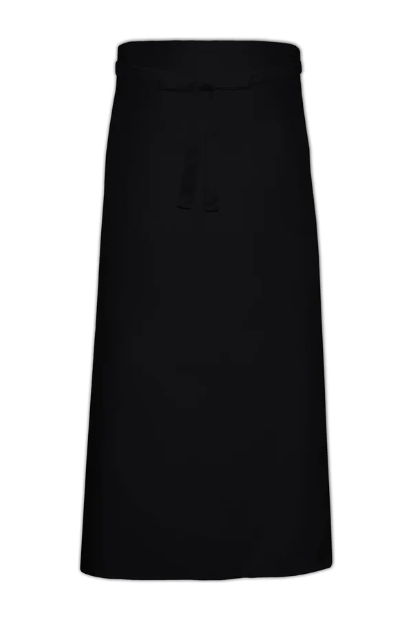 Bistro Apron XXL with Pocket Black