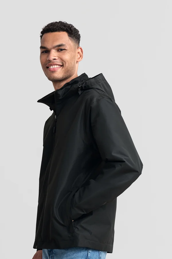 Essential Weather Shell Jacket Black
