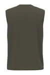 Ärmelloses Bio150 T-Shirt für Herren Dark Khaki