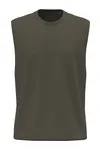 Ärmelloses Bio150 T-Shirt für Herren Dark Khaki