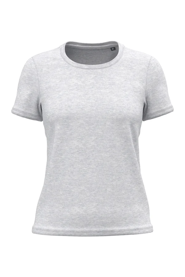 Damen Bio150 T-Shirt Ash Heather