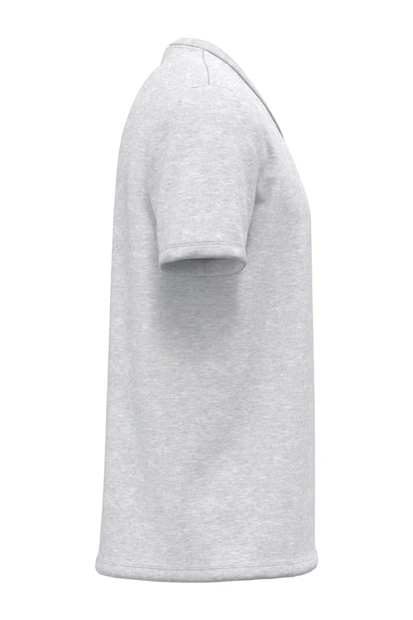 Herren-T-Shirt Bio 150 mit V-Ausschnitt Ash Heather