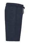 Strukturierte Herren-Bermudas Navy Blue
