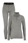 Wool Merino HZ set W Dk Grey/Melange