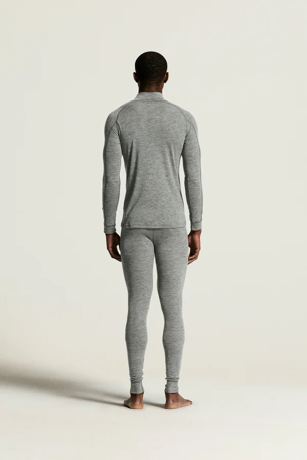 Wool Merino HZ set M Dk Grey/Melange