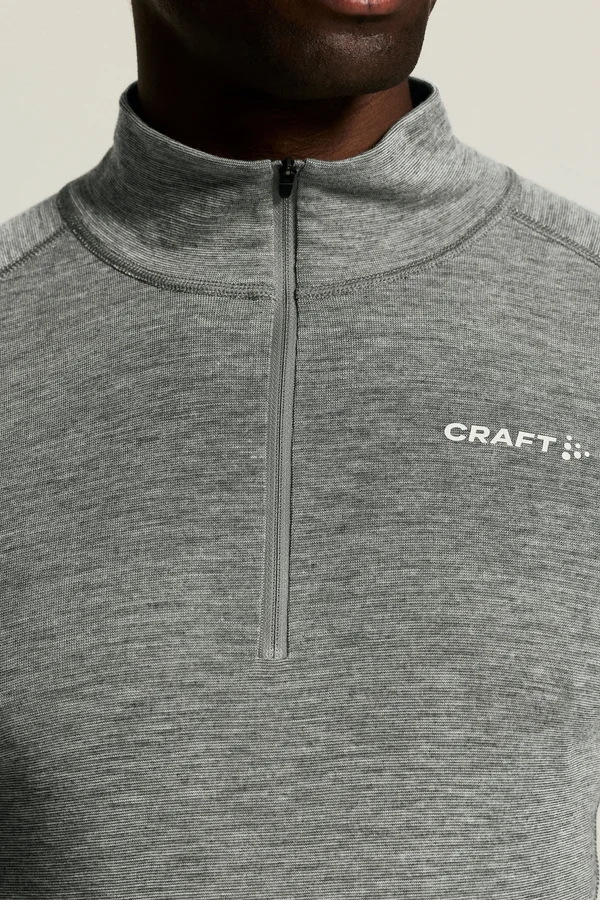 Wool Merino HZ set M Dk Grey/Melange