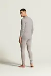 Wool 95 LS CN M Grey/Melange