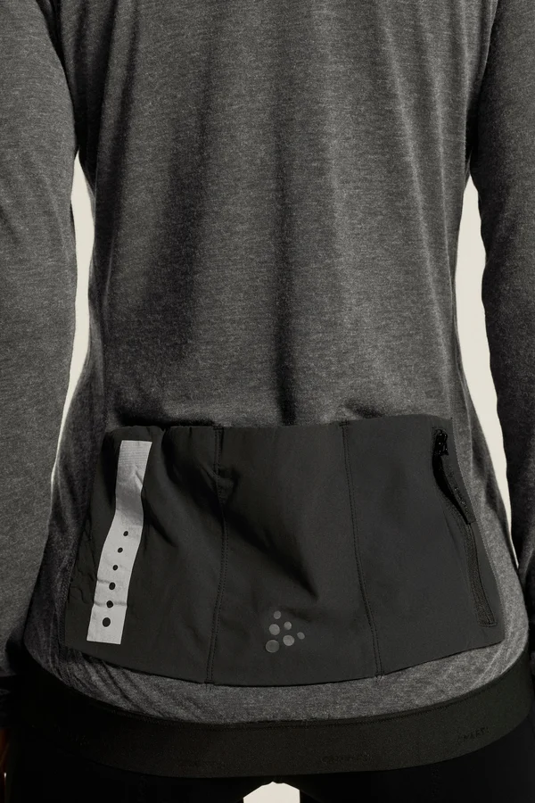 SubZ Wool LS Jersey W Black/Melange