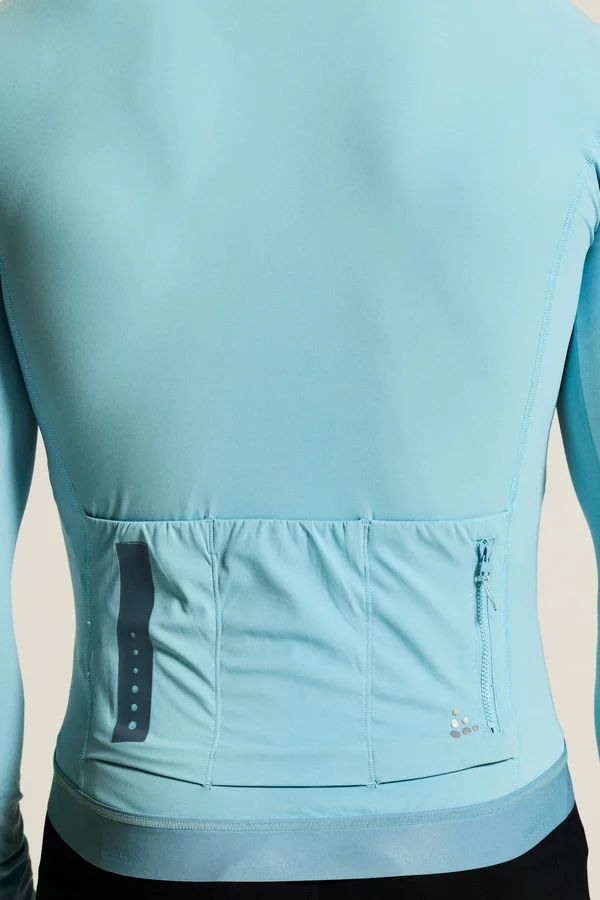 Endur Training LS Jersey M air blue