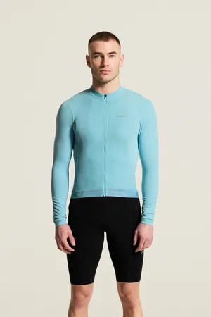 Endur Training LS Jersey M air blue