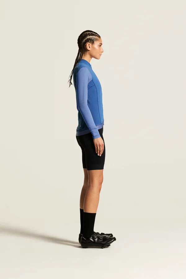 Endur Training LS Jersey W Iris/Blue