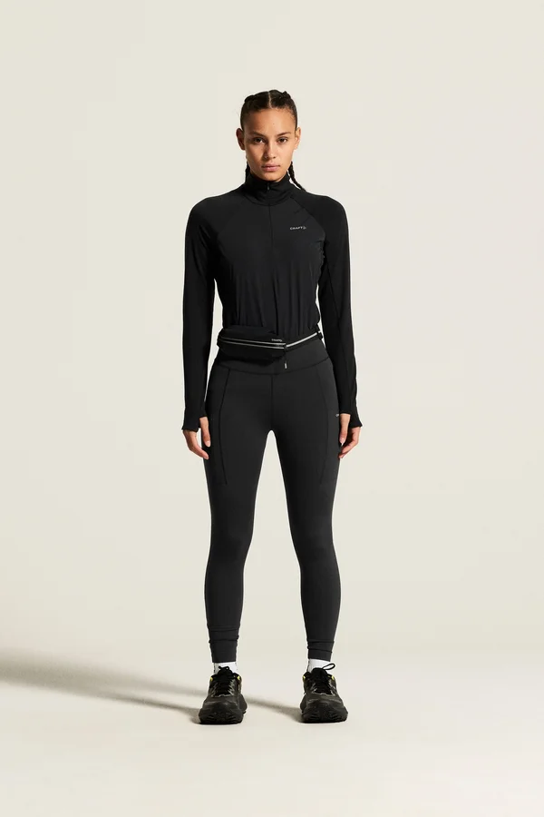 Wool Wind HZ LS W Black