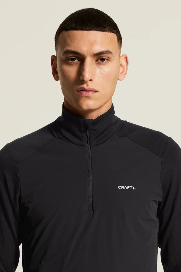 Wool Wind HZ LS M Black