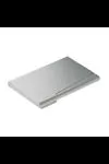 Kredit- und Visitenkartenbox RE98-COVER silber