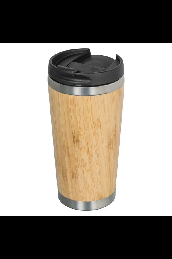 Thermobecher aus Bambus RETUMBLER-TALCA hellbraun
