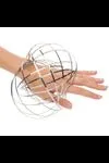 Kinetic Spring Toy REFLECTS-FLOWRING silber
