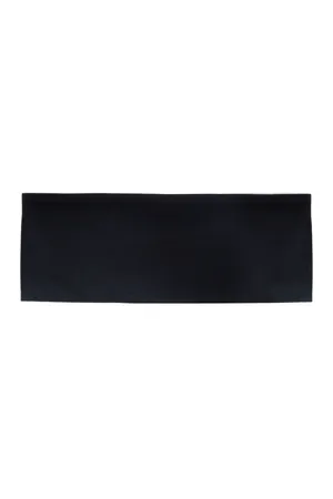 Stirnband aus Bio-Baumwolle Black
