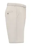 Umweltfreundliche ausgewaschene Bermuda aus French Terry für Herren Washed Ivory