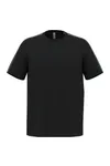 Zweifarbiges Unisex-Teamwear-T-Shirt Black / sporty grey