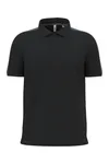 Zweifarbiges Unisex-Teamwear-Poloshirt Black / sporty grey