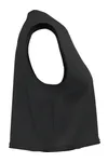 Ärmelloses Cropped-T-Shirt für Damen Black