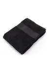 Dickes Frotteehandtuch, 140 x 70 cm Black