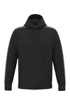 Zweifarbiger Unisex-Teamwear-Hoodie Black / sporty grey