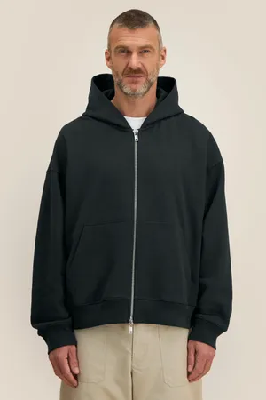 Die Trend Unisex-Sweatjacke Fronter, Oversized