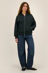 Die Trend Unisex-Sweatjacke Fronter, Oversized