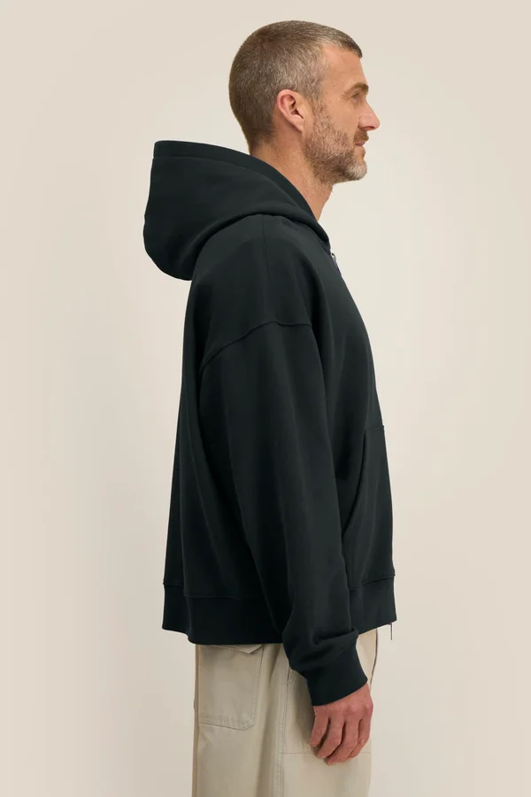 Die Trend Unisex-Sweatjacke Fronter, Oversized