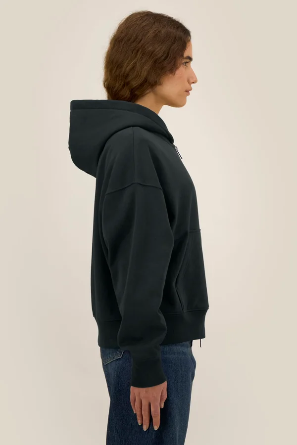 Die Trend Unisex-Sweatjacke Fronter, Oversized
