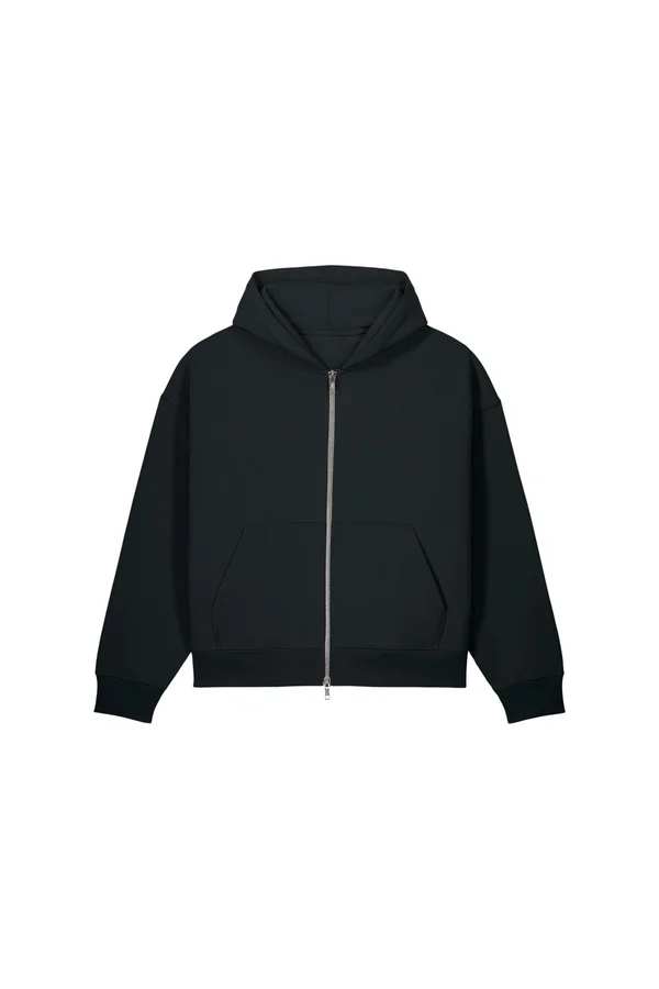 Die Trend Unisex-Sweatjacke Fronter, Oversized